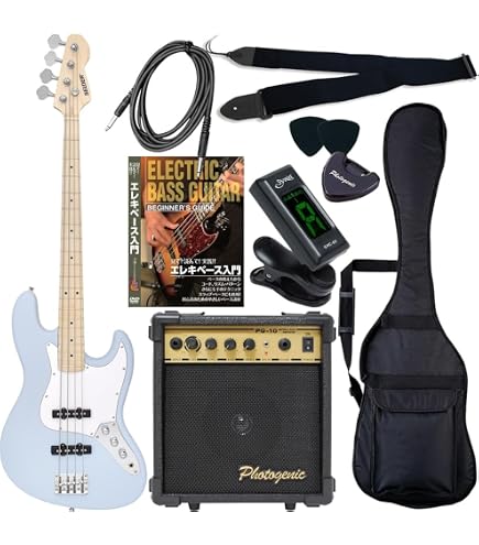 Amazon | ベース 初心者 入門 Legend LJB-Z TT BK レジェンド ジャズ
